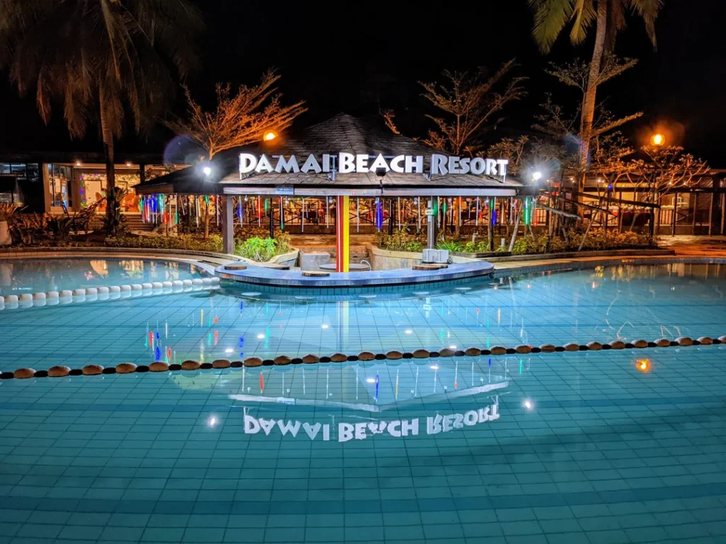 Fasiliti dan Kemudahan di Resort Damai Beach