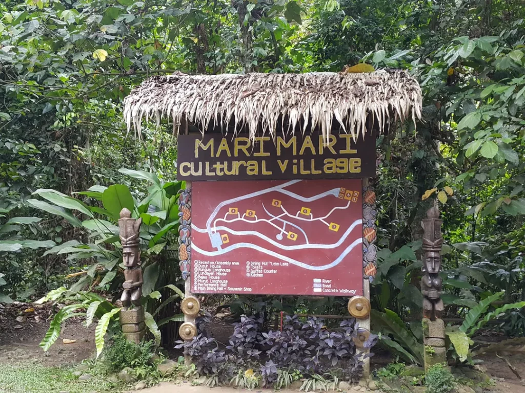 Lokasi Mari Mari Cultural Village