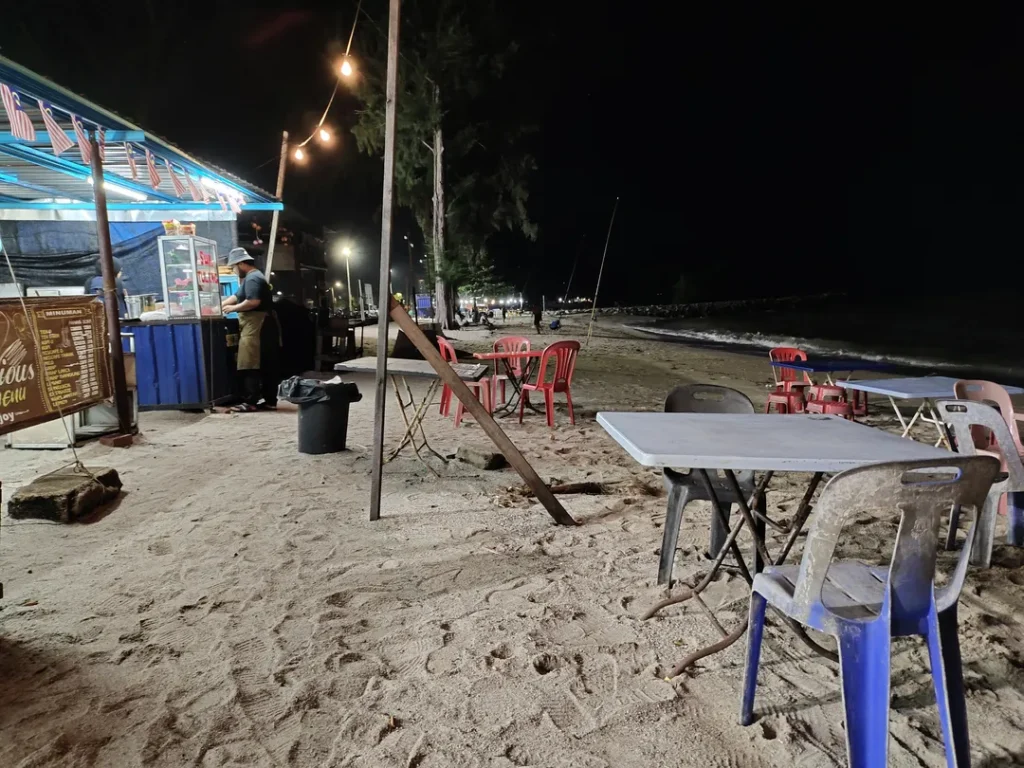 Makanan dan Restoran di Pantai