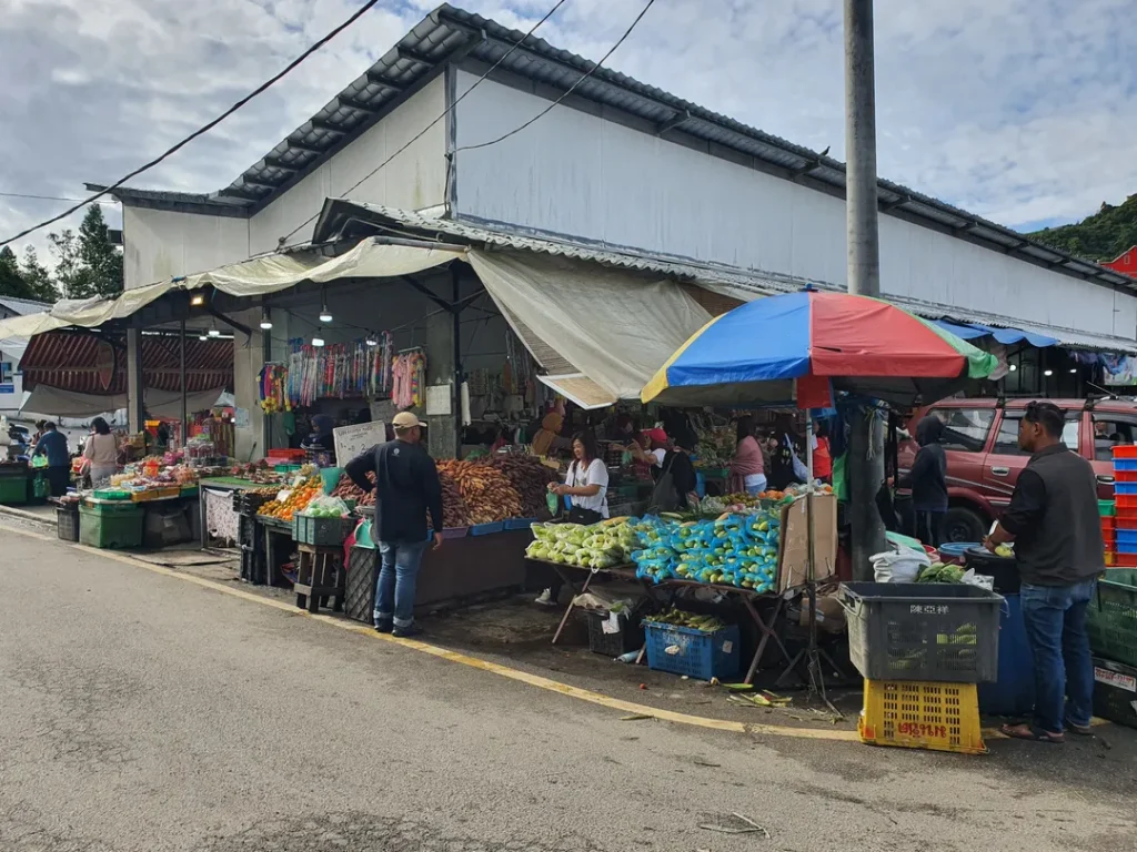 Tempat Menarik di Cameron Highlands Kea Fa Market