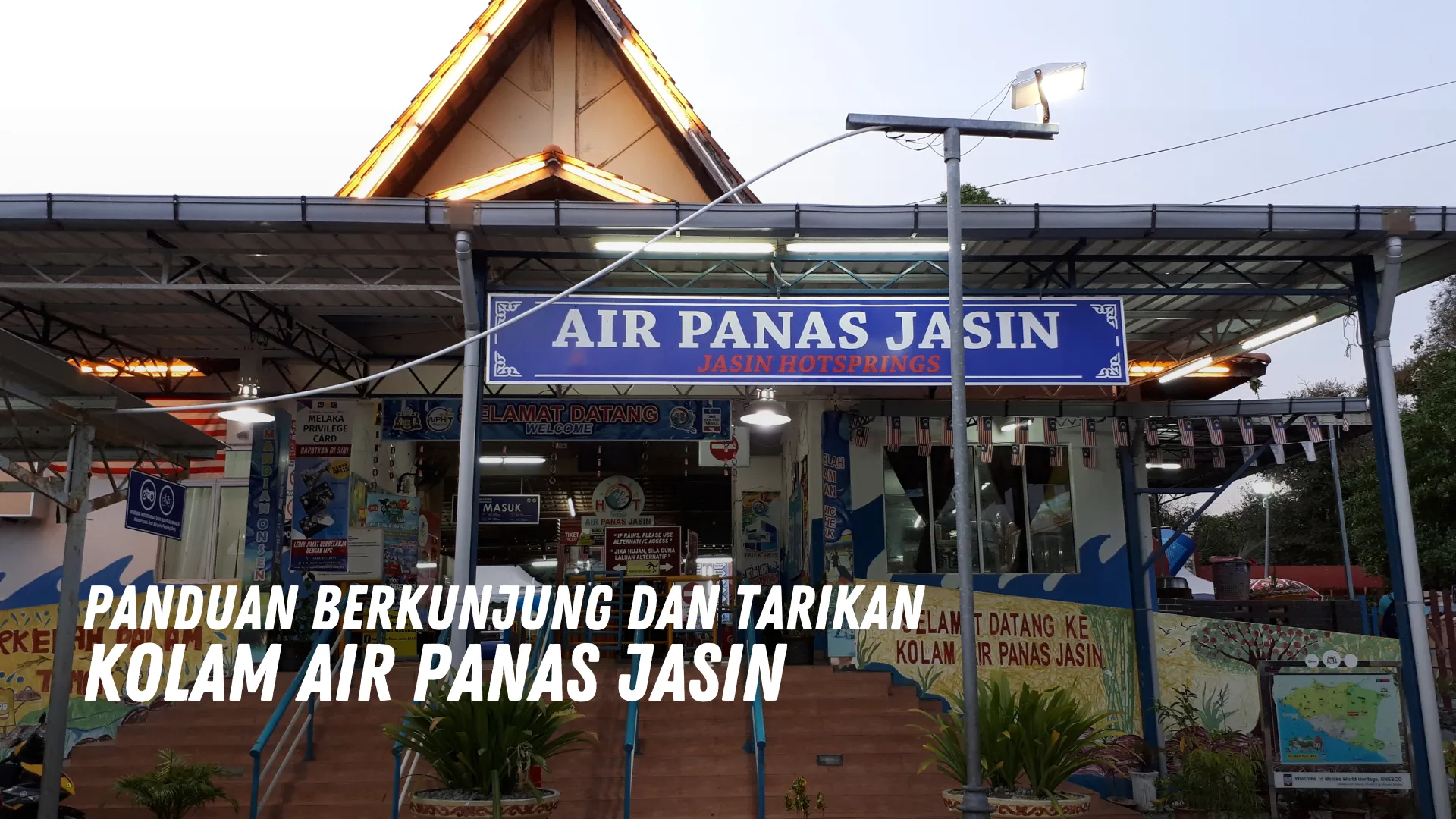Review Kolam Air Panas Jasin Malaysia