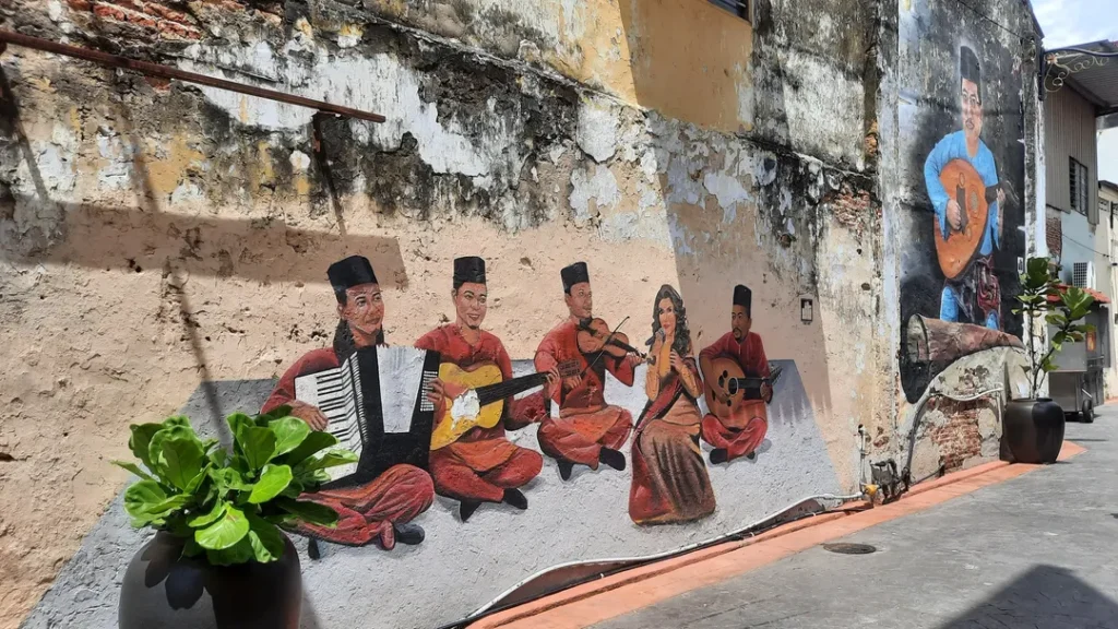 Tempat Menarik di Muar Maharani Mural Lane
