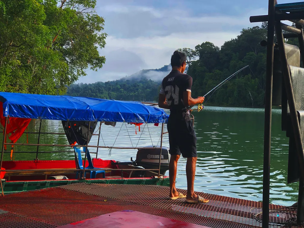 Aktiviti Rekreasi di Tasik Pedu