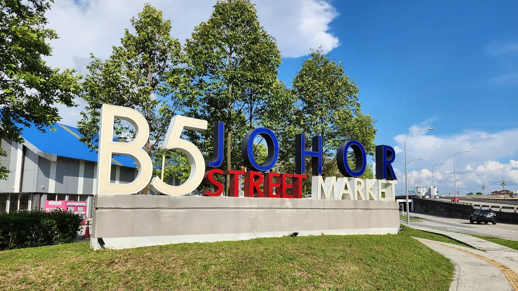 Lokasi B5 Johor Street Market dan Cara Ke Sana