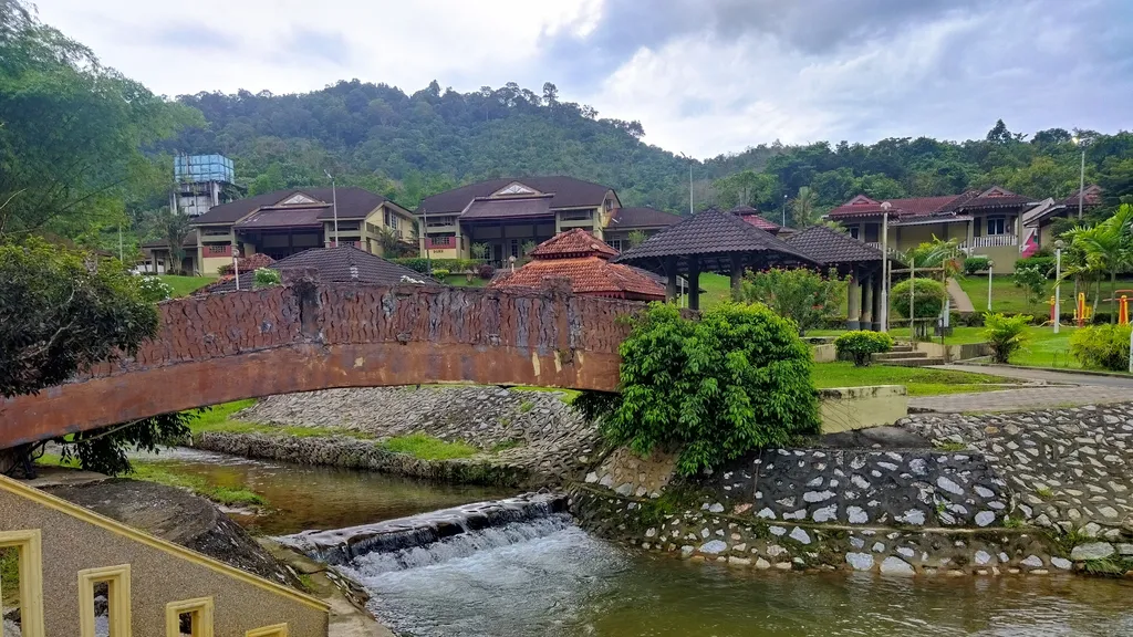 Lokasi Pemandian Ulu Lenggong