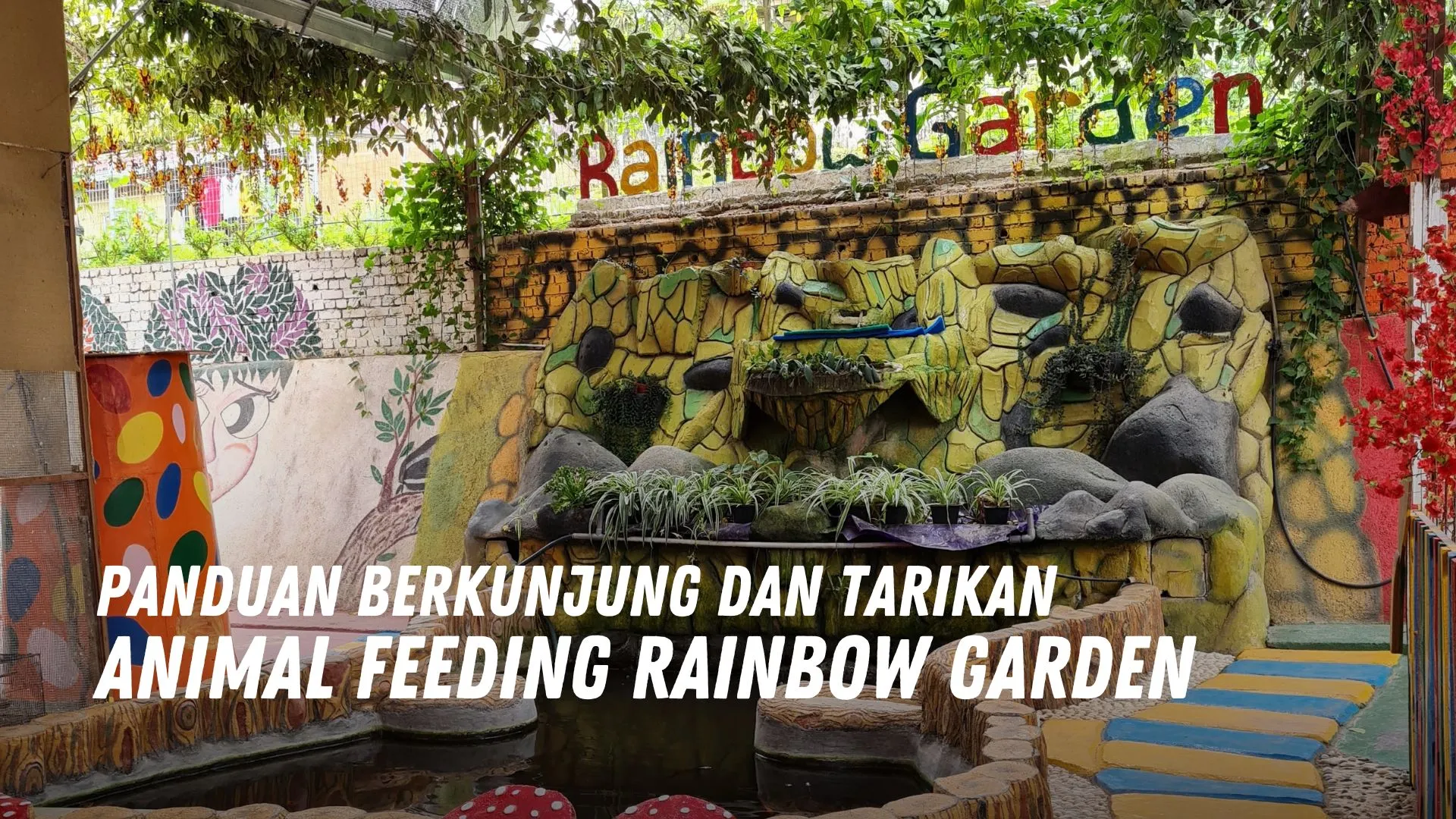 Review AnimaL Feeding Rainbow Garden Malaysia
