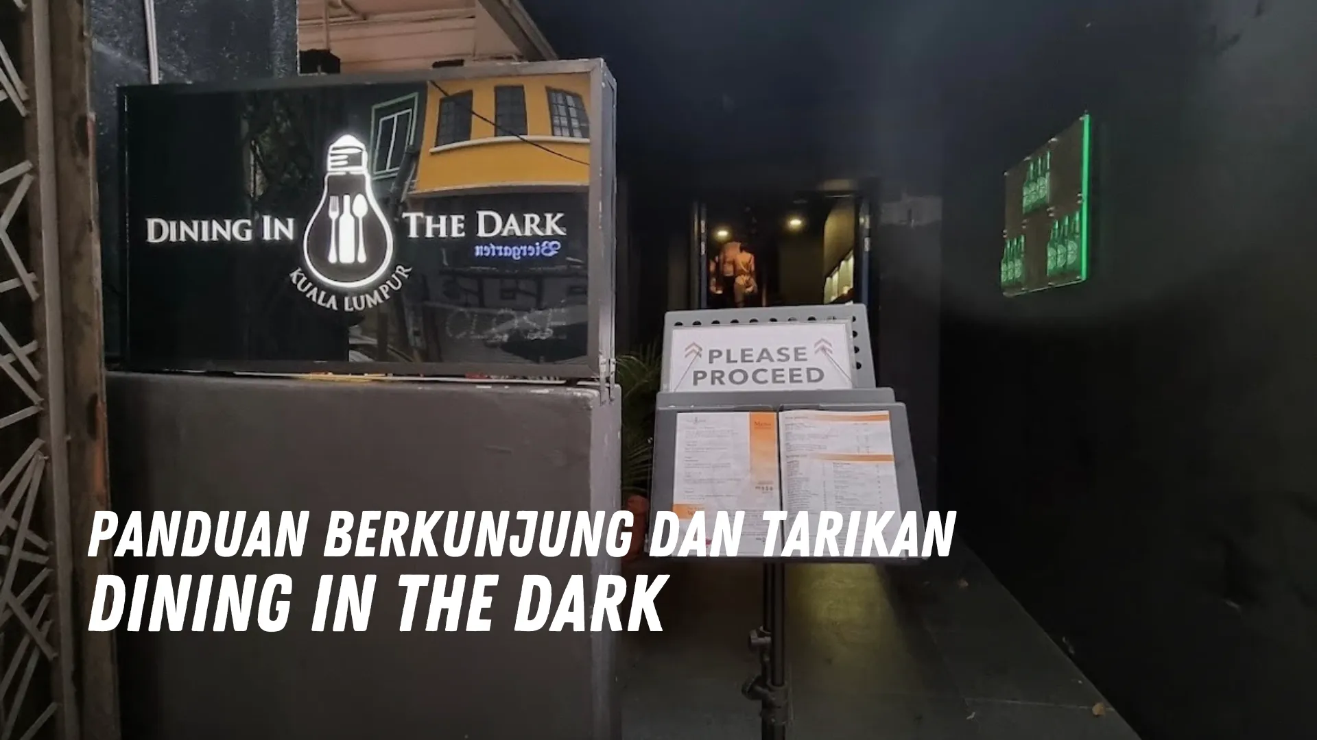 Review Dining in the Dark Malaysia