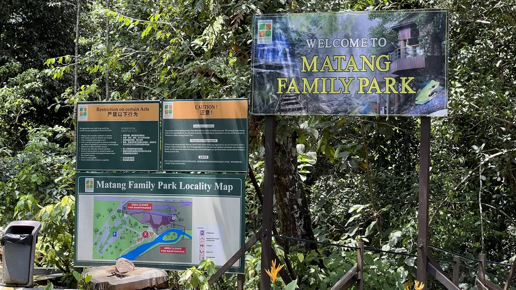 Tempat Menarik di Sarawak Matang Family Park