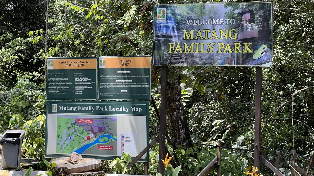 Lokasi Matang Family Park dan Cara Ke Sana