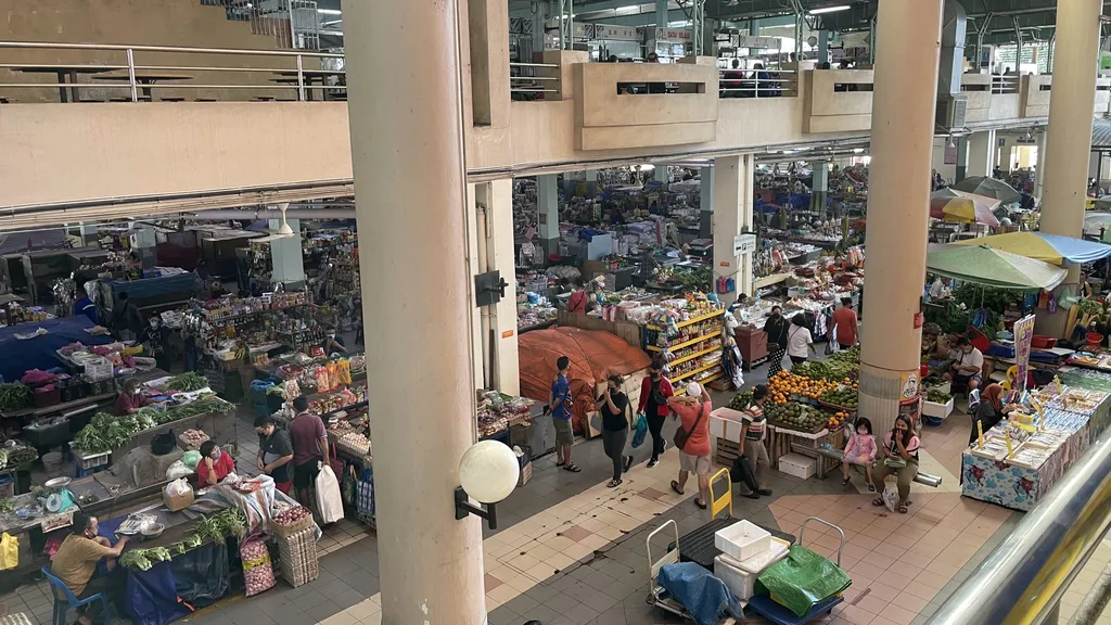 Lokasi Sibu Central Market dan Cara Ke Sana