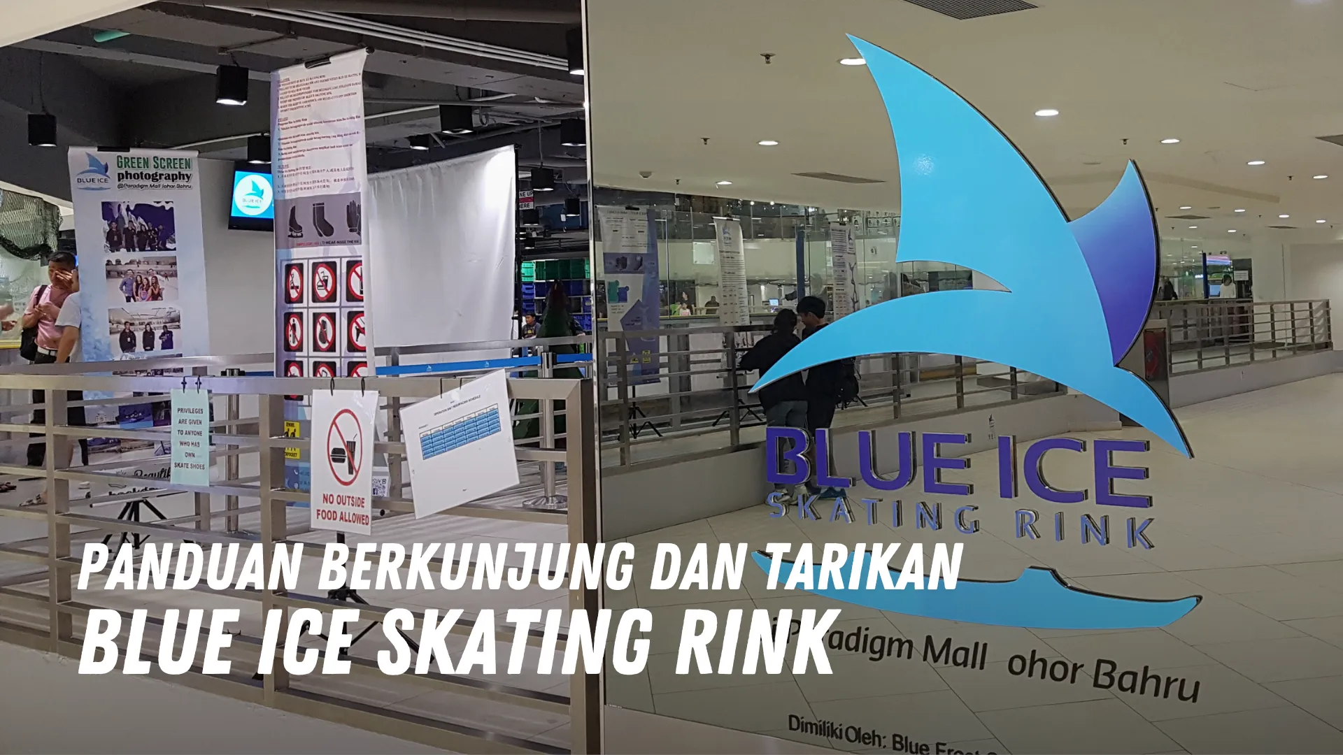 Review Blue Ice Skating Rink Malaysia