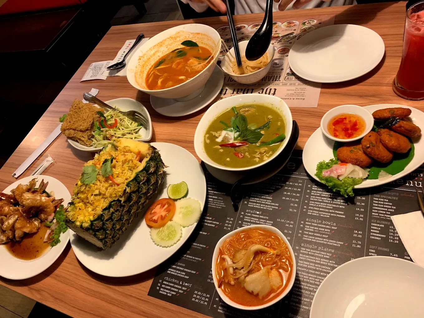 menu absolute thai
