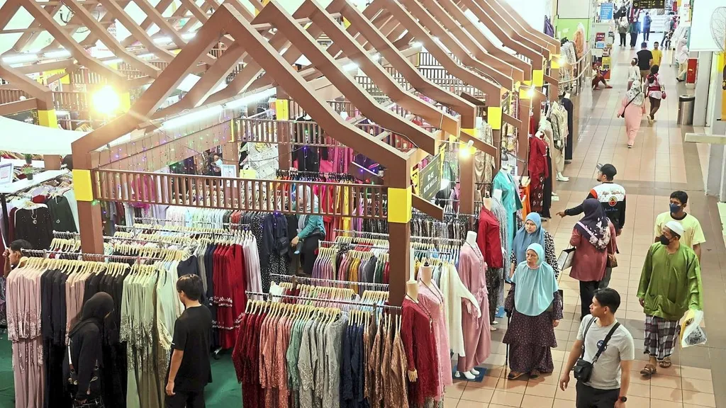 Bazar Aidilfitri Pusat Beli Belah Tradisional