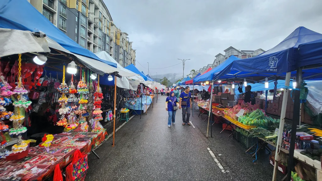 Destinasi Menarik Cameron Highland Tringkap Night Market