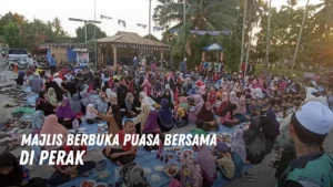 Majlis berbuka puasa bersama di Perak Malaysia