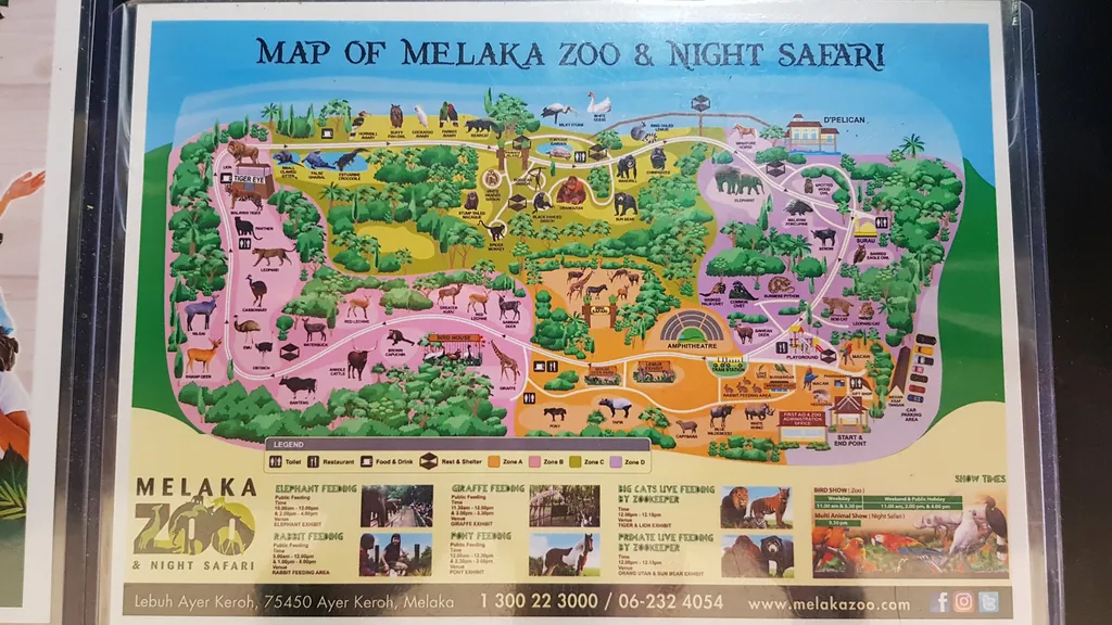 Peta dan Panduan Navigasi ke Zoo Melaka