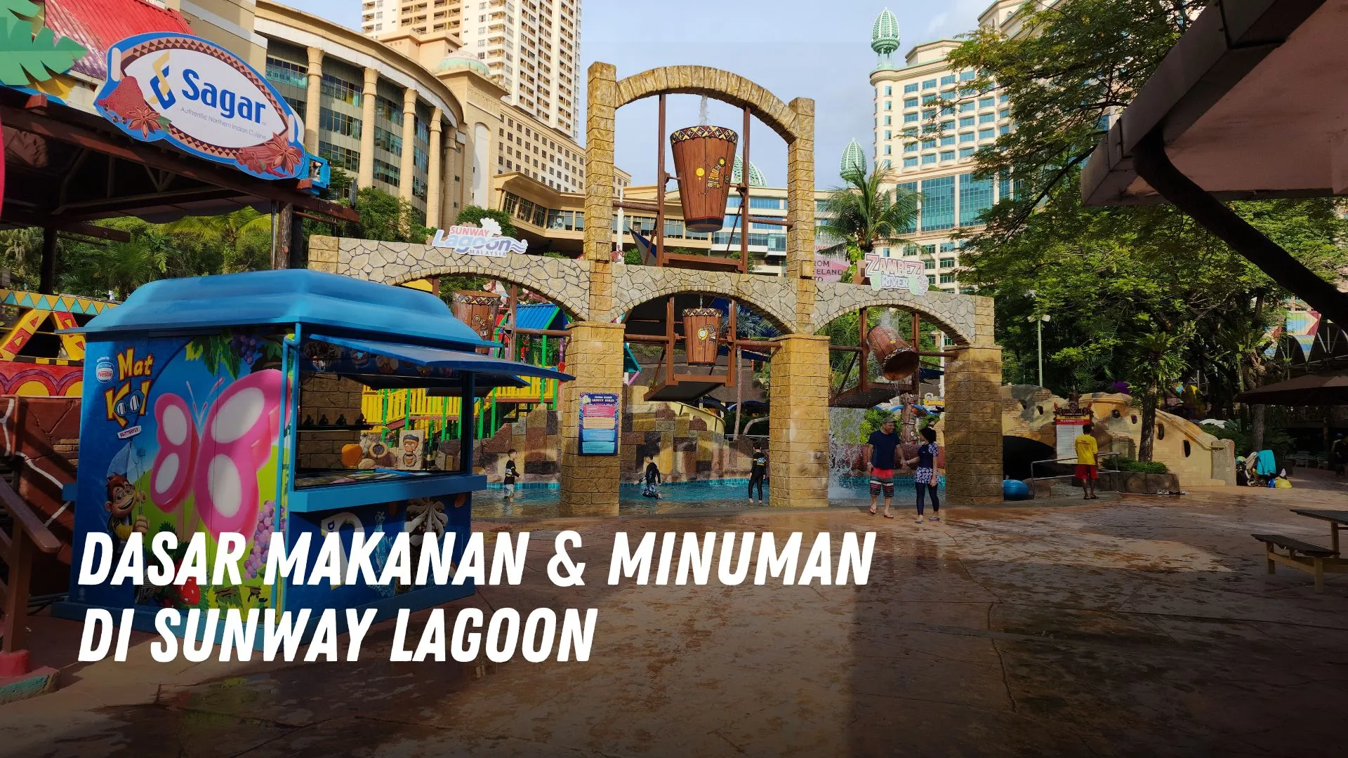 Dasar Makanan Minuman di Sunway Lagoon