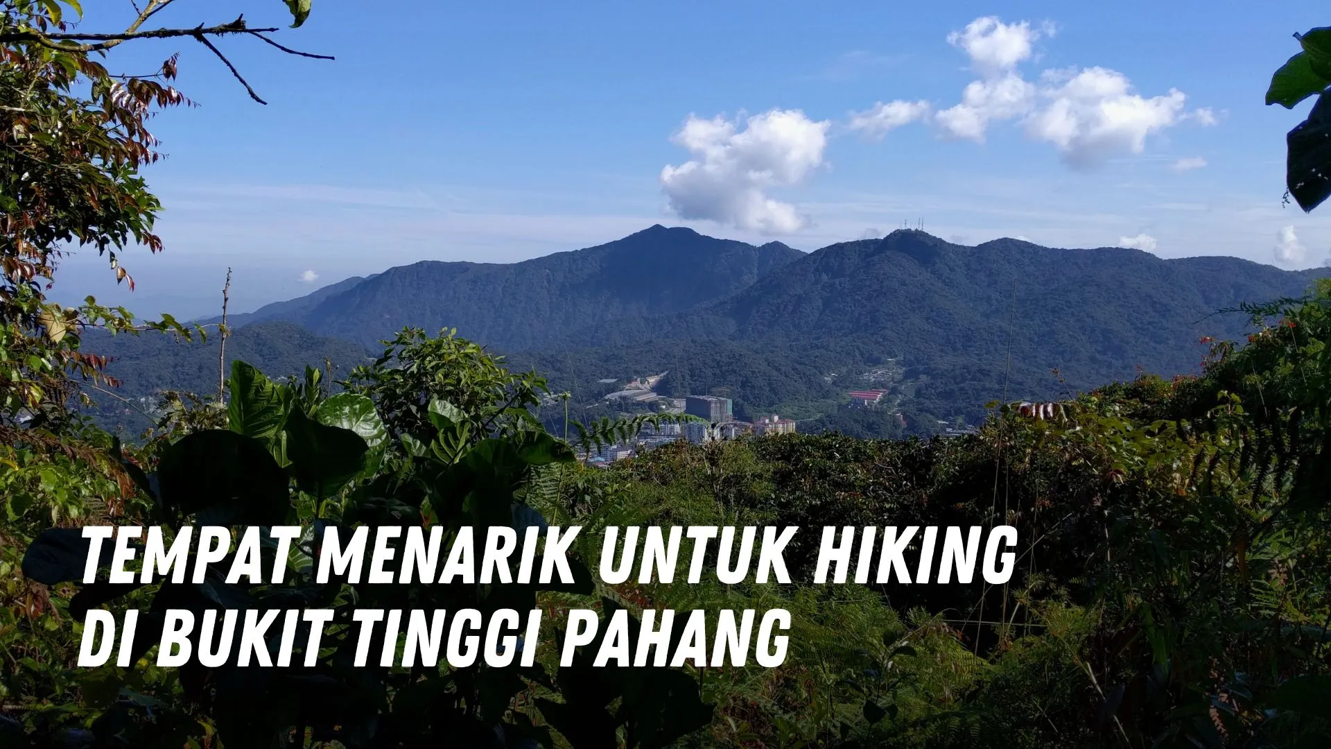 tempat menarik untuk hiking di Bukit Tinggi Pahang